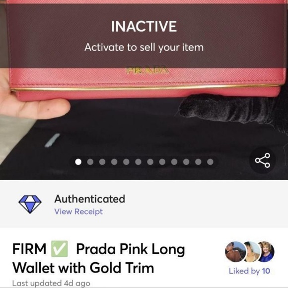 AUTHENTIC - Vintage Prada chain wallet - Picture 16 of 16